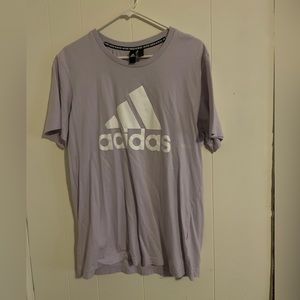Purple Adidas t-shirt